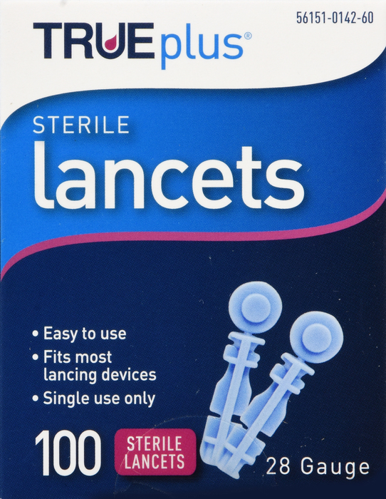 TRUEplus Lancets 28g 100ct