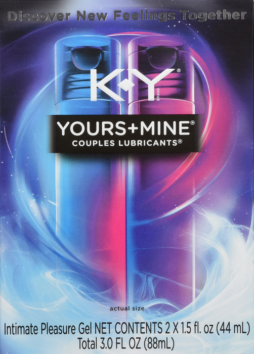 K-Y Yours+Mine Couples Personal Lubricants 3oz