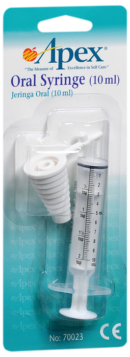 Apex Oral Syringe with Adaptor 1ct