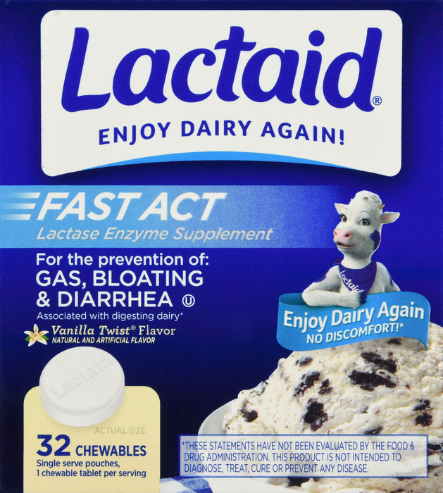 LACTAID FAST ACTING CHEW 32CT