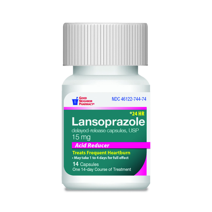 Good Neighbor Pharmacy Lansoprazole 15mg Capsules 42ct