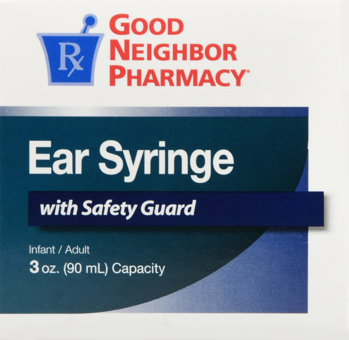 Good Neighbor Pharmacy Ear Syringe with Safety Guard 3oz