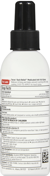 Tecnu Medicated Anti-Itch Spray 6oz