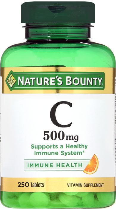 NATURES BOUNTY VITAMIN C 500MG TABLET 250CT