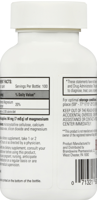 MAGNESIUM L-LACTATE DIH 84 MG SR CPL 100