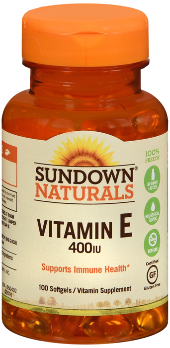 VIT E 400IU DL-ALPHA SGT 100CT SUNDWN