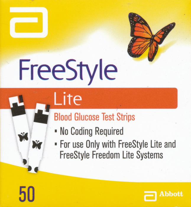 FreeStyle Lite Test Strips 50ct