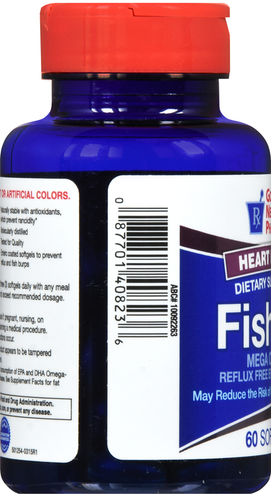 Good Neighbor Pharmacy Fish Oil High Potency Enteric Softgels 60ct