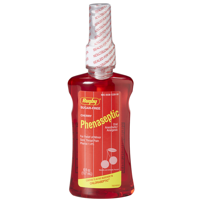 PHENASEPTIC SPRAY S/F CHERRY 6OZ RUGBY