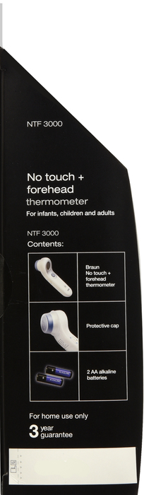 Braun Thermometer No Touch NTF3000USV1