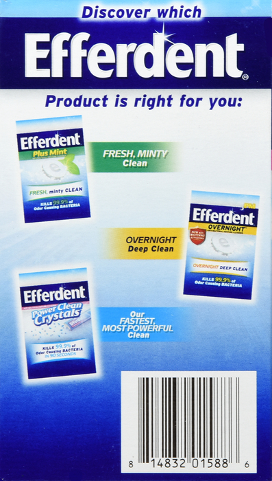 EFFERDENT ORIGINAL TABLET 126CT