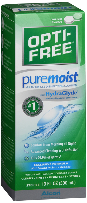 Opti-Free PureMoist Disinfecting Solution 10oz