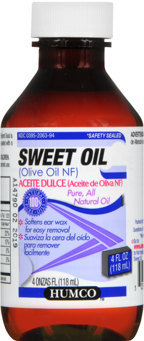 HUMCO SWEET OIL LIQUID 4OZ