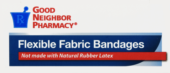 Good Neighbor Pharmacy Bandages Flexible Fabric Assorted 30ct