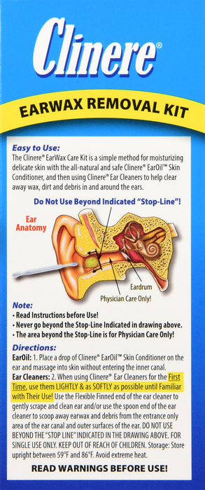 Clinere Earwax Removal Kit 1 Kit