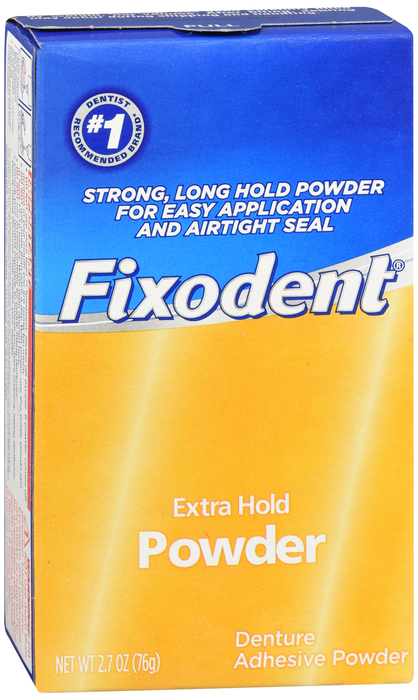 Fixodent Denture Adhesive Powder 2.7oz