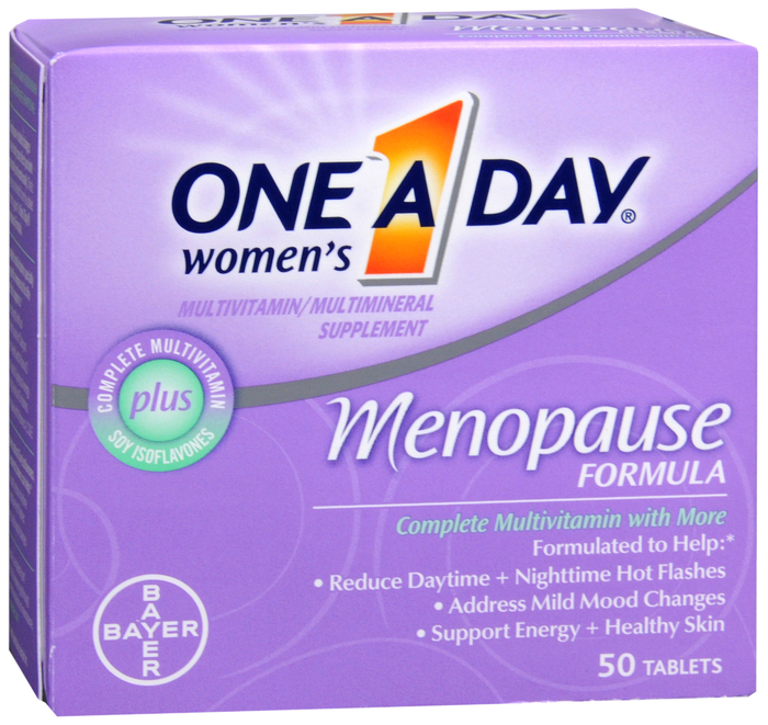 ONE-A-DAY WOMEN MENOPAUSE TABLET 50CT