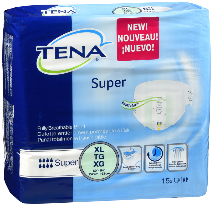 BRIEF XLG SUPER 4X15 TENA