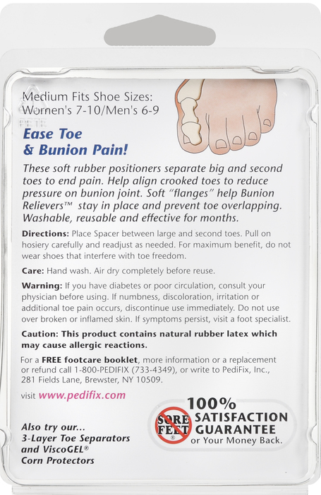 PEDIFIX BUNION RELIEVERS POD CH M DS