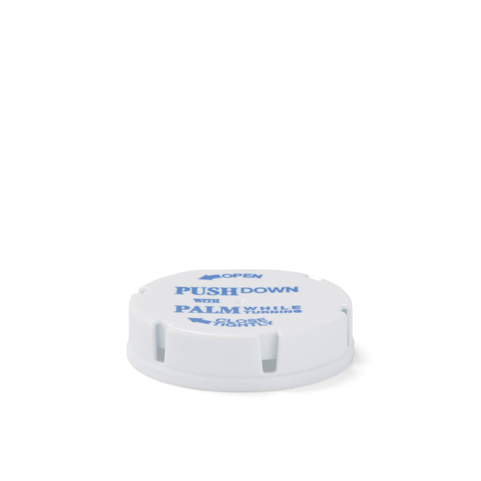 Berry Friendly & Safe White Cap WCR3460 100x30/60DR