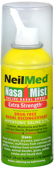 NASAMIST HYPERTONIC SALINE SPRAY 125ML