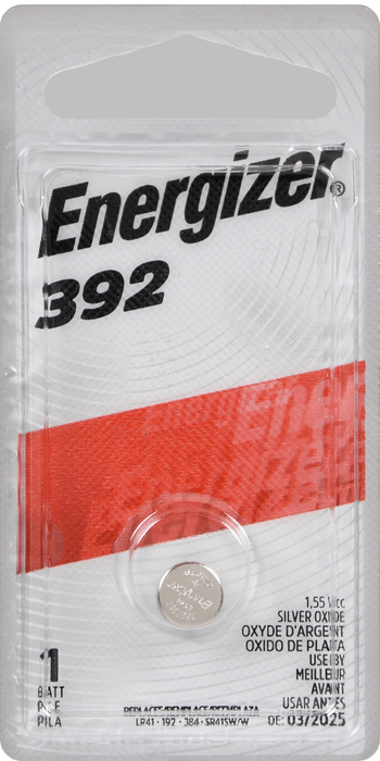 ENERGIZER WATCH ZERO MERC 1.5V 392BPZ