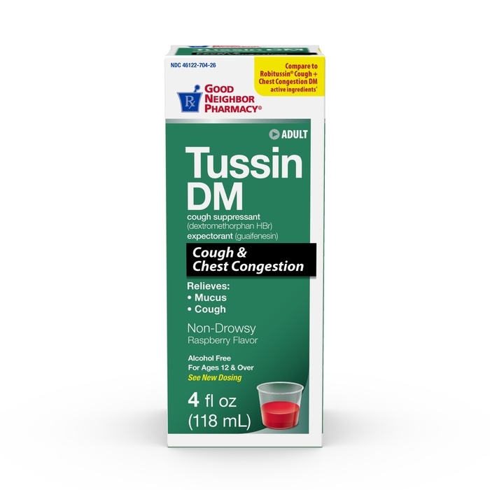 Good Neighbor Pharmacy Tussin DM Cough/Congestion Expectorant 4oz