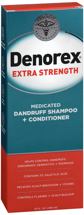 DENOREX EXTRA STRENGTH 2N1 SHM/CND 10OZ