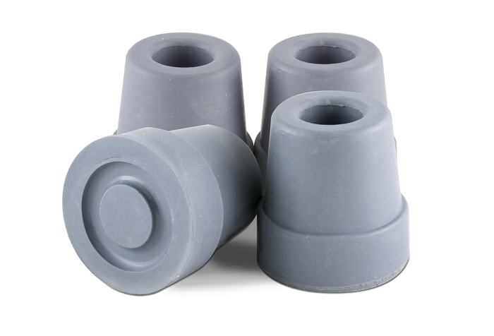 TIP CANE QD 1/2 INCH GRAY