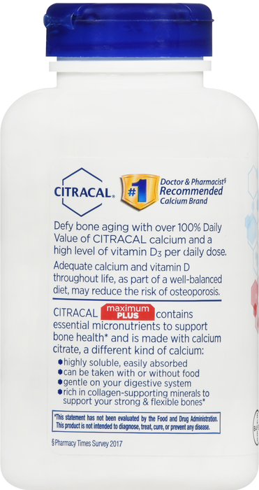 CITRACAL MAXIMUM CAPLET 180CT