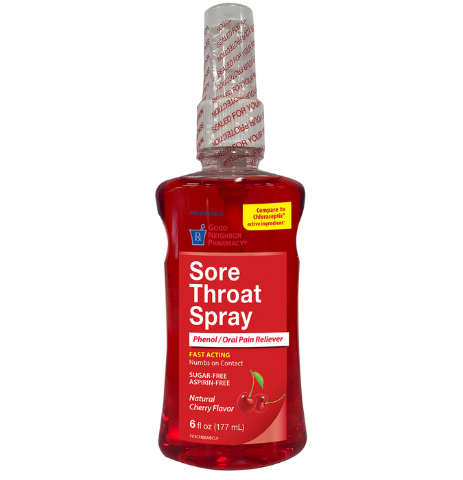 Good Neighbor Pharmacy Sore Throat Spray Cherry 6oz