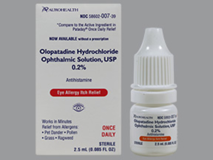 OLOPATADINE HCL 0.2% O/S 2.5 ML