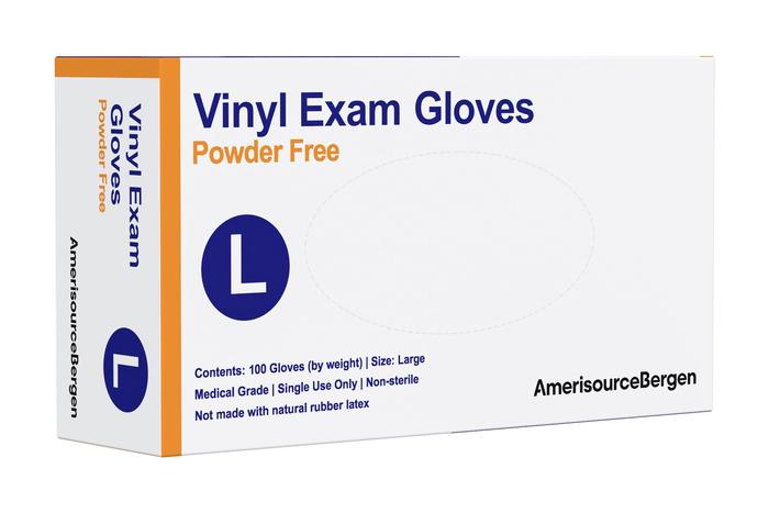 AmerisourceBergen Glove Vinyl Exam L 100ct