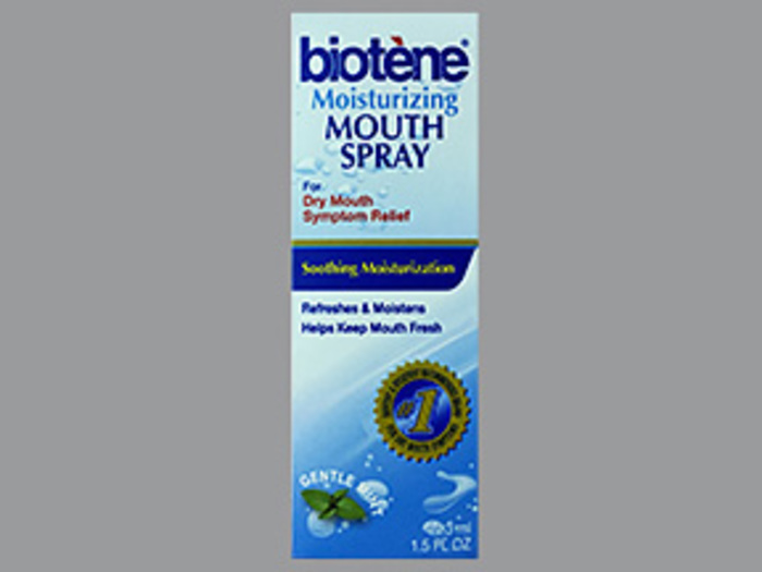 Biotene Moisturizing Mouth Gentle Mint Spray 1.5oz