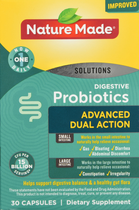 Nature Made DIGESTIV PROBIOTIC ADV CAPS 30ct