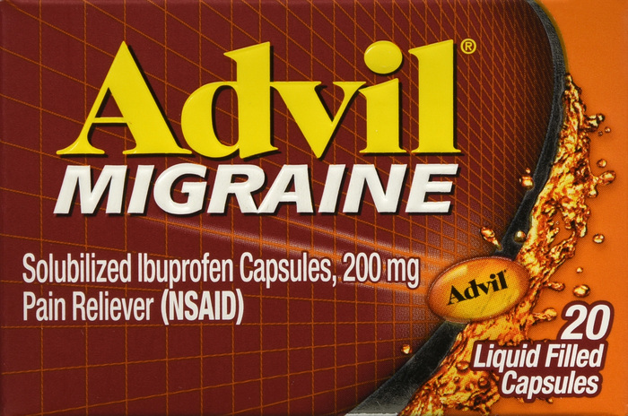 Advil Migraine Ibuprofen 200mg Liqui-Gels 20ct