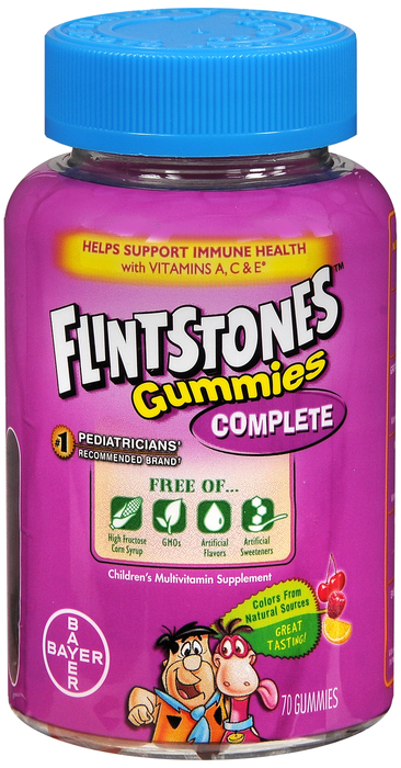 Flintstones Complete Multivitamin Gummies 70ct