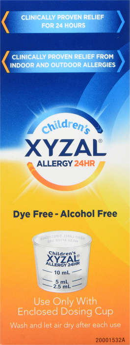 Xyzal Children's 24HR Allergy 5mg Liquid 5oz