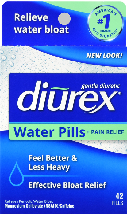 DIUREX WATER PILLS W/CAFFEINE TAB 42CT