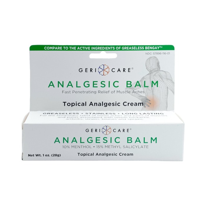 ANALGESIC BALM CRM 1 OZ GERI-CARE