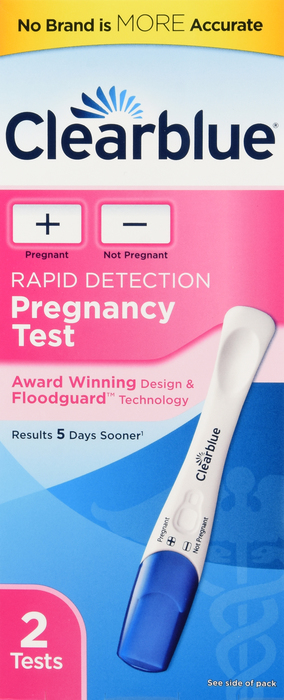 ClearBlue Rapid Detection Pregnancy Test 2ct