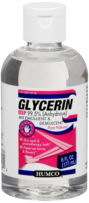 GLYCERN LIQUID 6OZ HUMCO