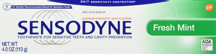 Sensodyne Sensitive Fresh Mint Toothpaste 4oz