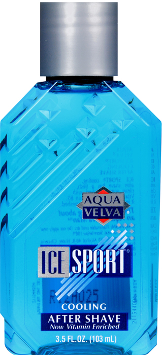 AQUA VELVA ICE SPORT AFTER SHAVE 3.5OZ