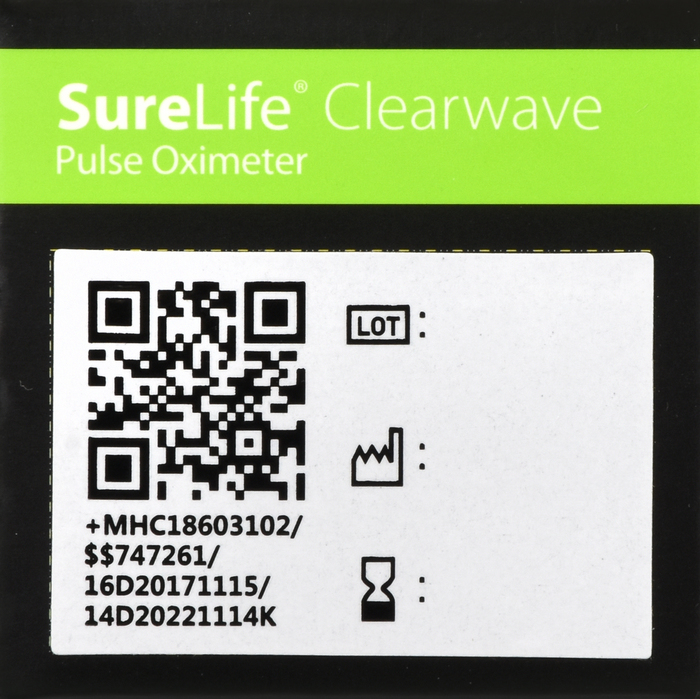 SureLife Clearwave Pulse Oximeter