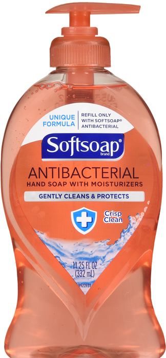 SoftSoap Crisp Clean Antibacterial Liquid Hand Soap Pump 11.25oz