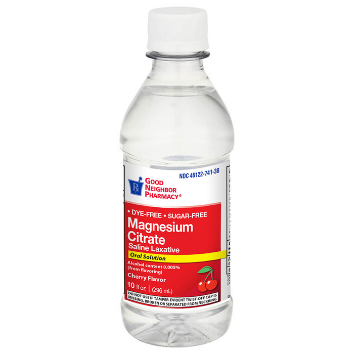 Good Neighbor Pharmacy Magnesium Citrate Laxative Cherry 12x10oz