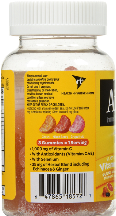 Airborne Assorted Fruit Vitamin C Gummies 21ct