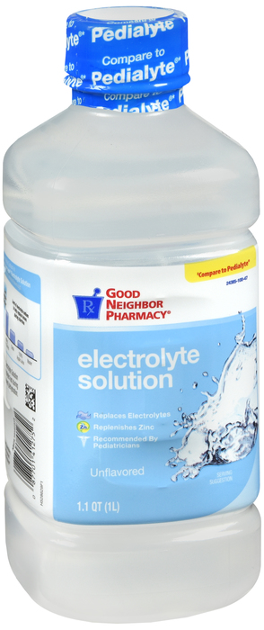 Good Neighbor Pharmacy Pediatric Electrolyte Unflavored, Liquid 33.8oz