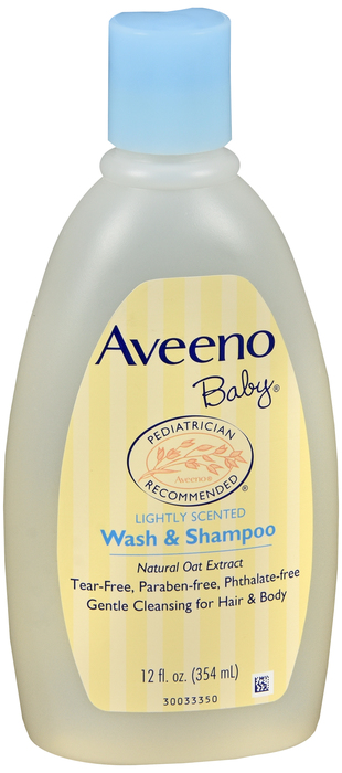 AVEENO BABY WASH/SHAMPOO 12OZ